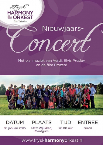 FHO A4 Poster nieuwjaarsconcert 2015